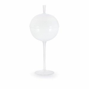 200615,1 ABHIKA ВАЗА СОЛНЕЧНЫЙ ШАР WHITE