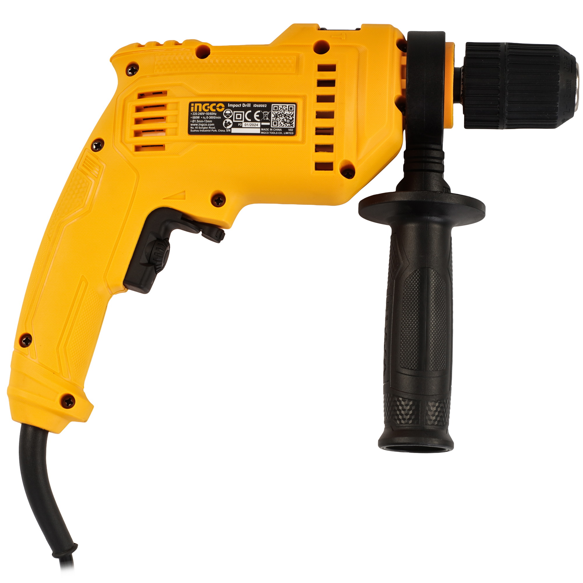 Дрель  INGCO ID68082 5497129 STDN-0134405 - Вид №1