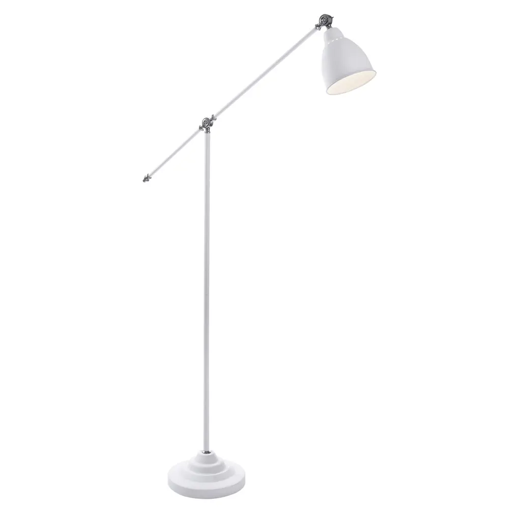 Торшер Braccio 1xE27x60 Вт цвет белый матовый 18638993 STLM-2182357 Arte Lamp  - Вид №1
