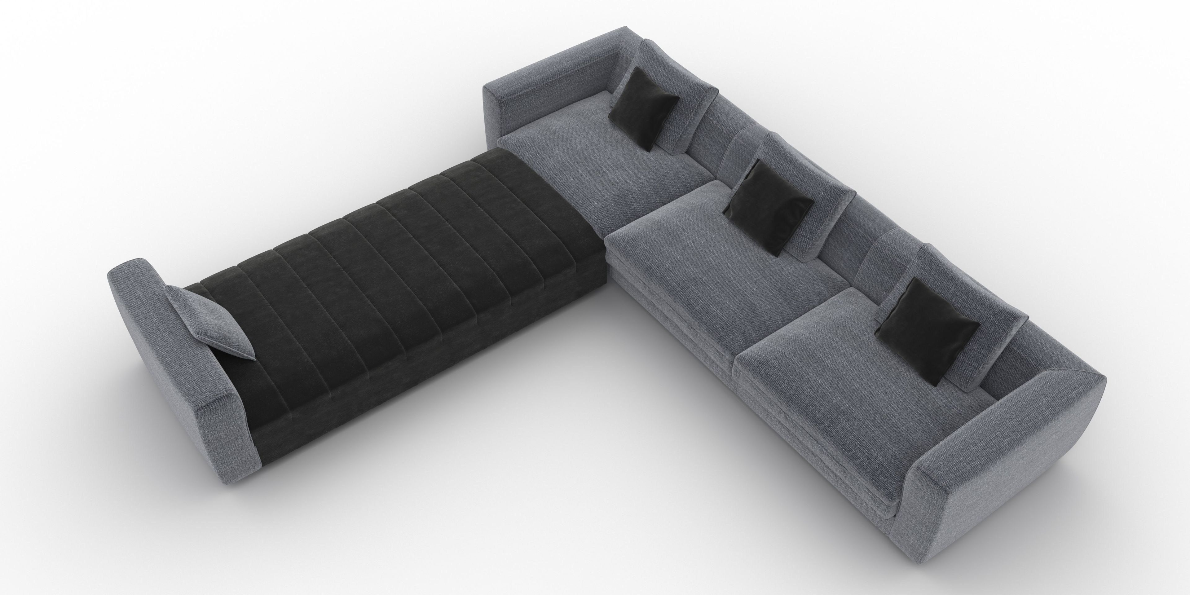 Угловой диван из ткани CTS SALOTTI Capetown ARCH-00130237 - Вид №1