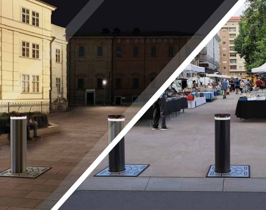 Высокая безопасность болларды для защиты периметра FAAC FAAC LINEA JS ARCH-00143213