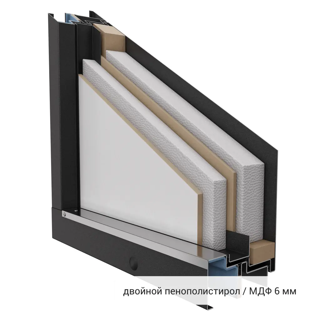 Дверь входная металлическая Норда 880 мм правая цвет арт белый TOREX STLM-2161266 - Вид №16