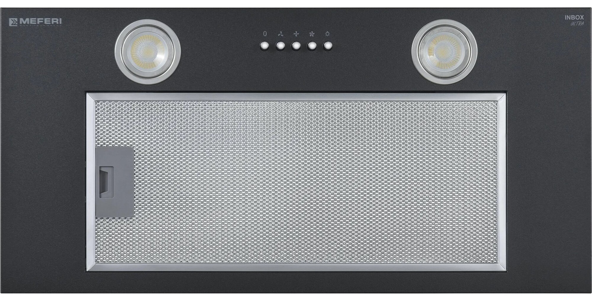 9168677 Вытяжка полновстраиваемая Meferi INBOX60BK ULTRA черный STDN-0047706 - Вид №5