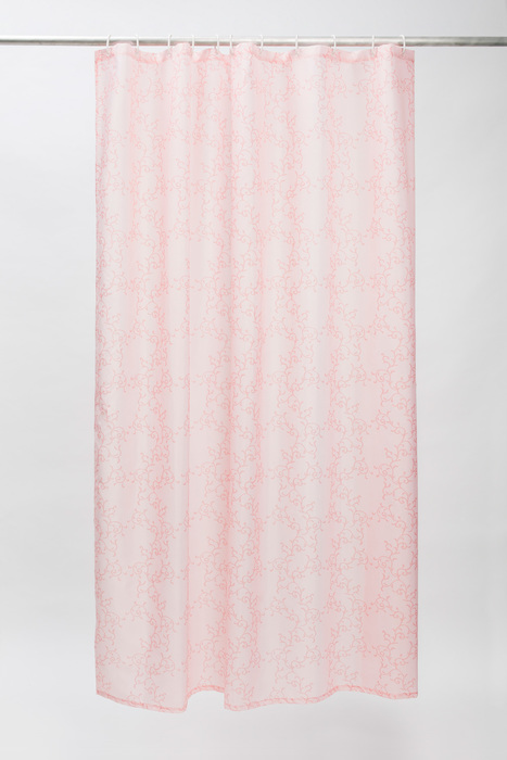 SCMI085P Milardo Pink Leaf Штора для ванной комнаты Pink Leaf Россия  - Вид №1