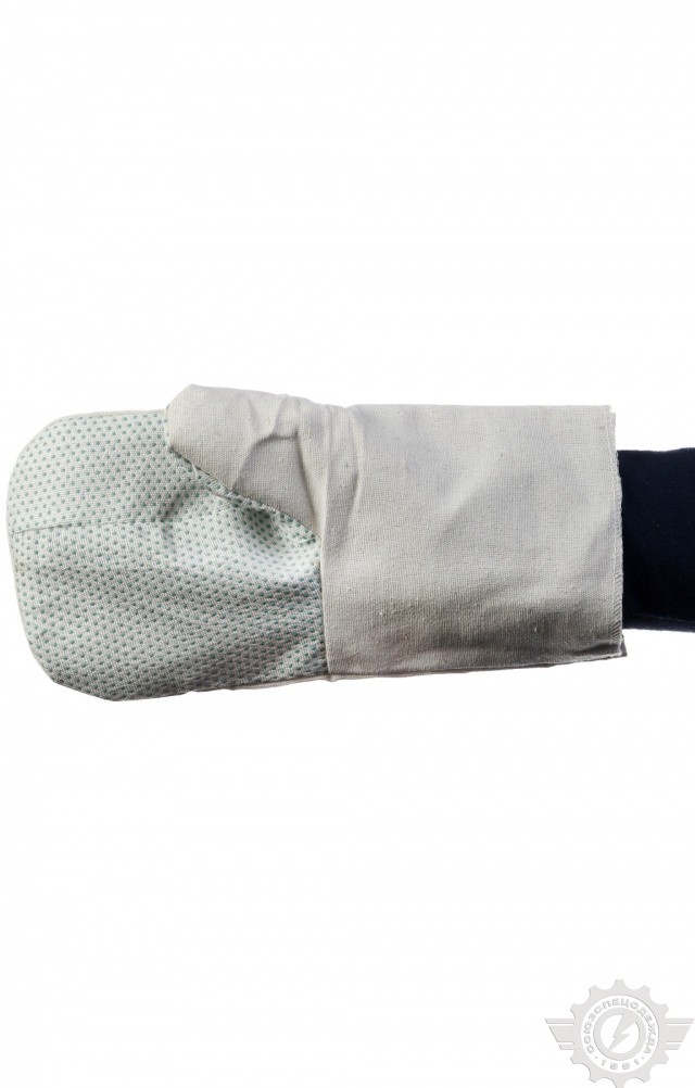 59217 Рукавицы х-б с ПВХ напылением  Средства защиты рук  размер Спецодежда  - Вид №1