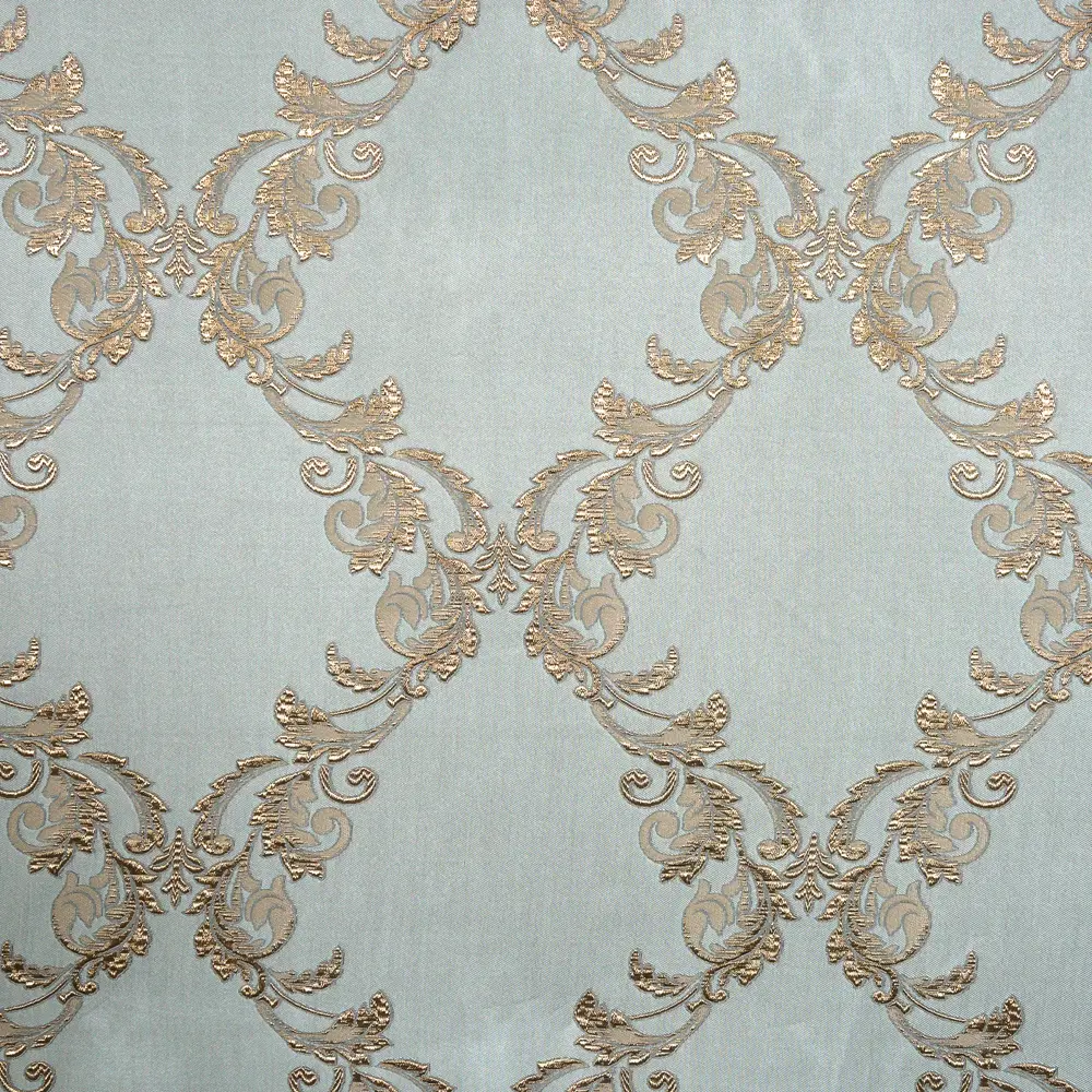 Штора на ленте Venezia, 200x280 см, цветы, цвет бирюзовый 82135869 STLM-2005938 INSPIRE  - Вид №1