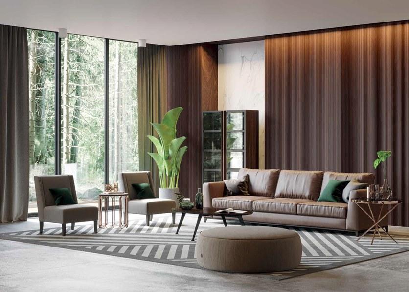 Laskasas Круглый журнальный столик для гостиной Cheryl sun-id-1508286 - Вид №2