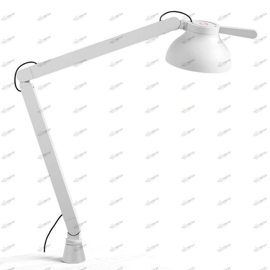 Лампа настольная PC Double, пепельно-серая Hay 419097GREY