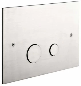 MINA Панель смыва для унитаза из нержавеющей стали Emme