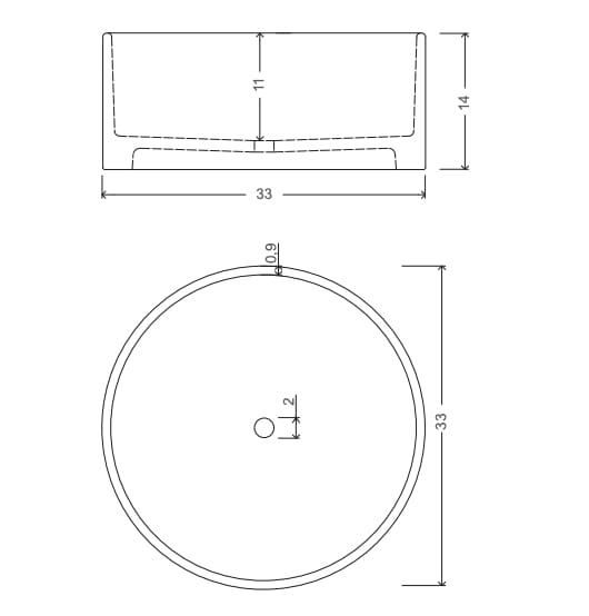 Керамическая круглая столешница Nic Mediterraneo ARCH-00014843 - Вид №2