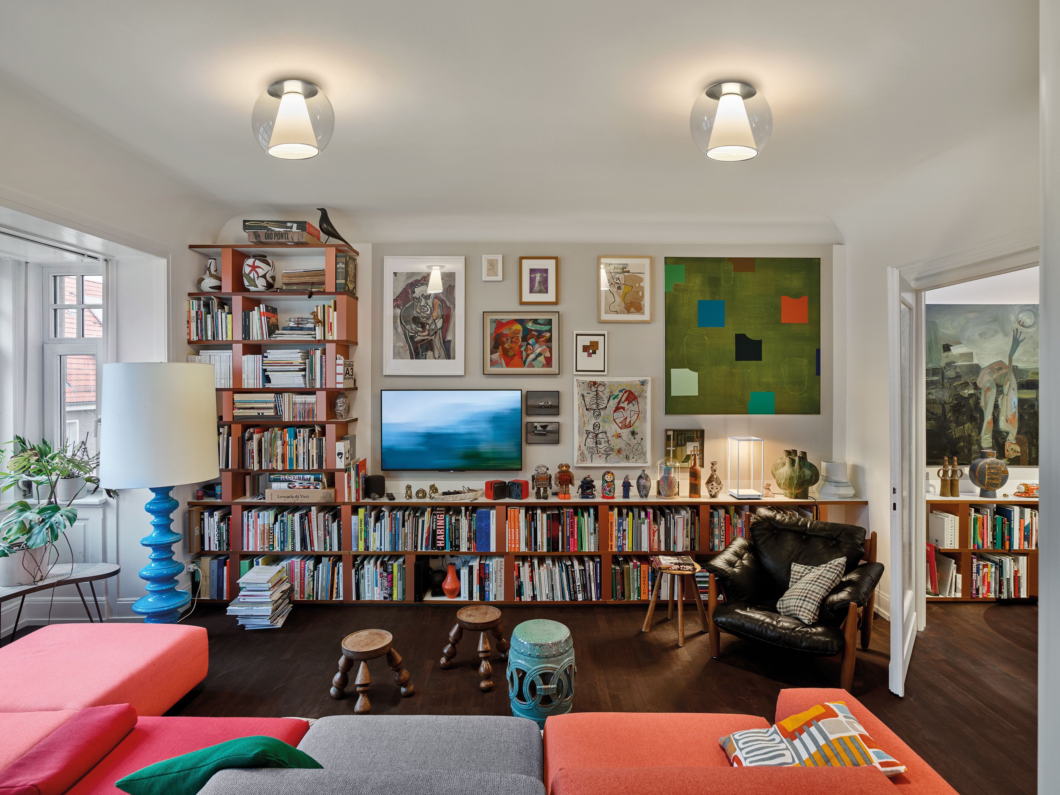 Выдувное стекло светодиодный потолочный светильник serien.lighting проект ARCH-00043037 - Вид №2