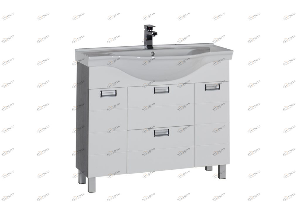 Тумба под раковину Aquanet Сити 100 венге sun-id-276094