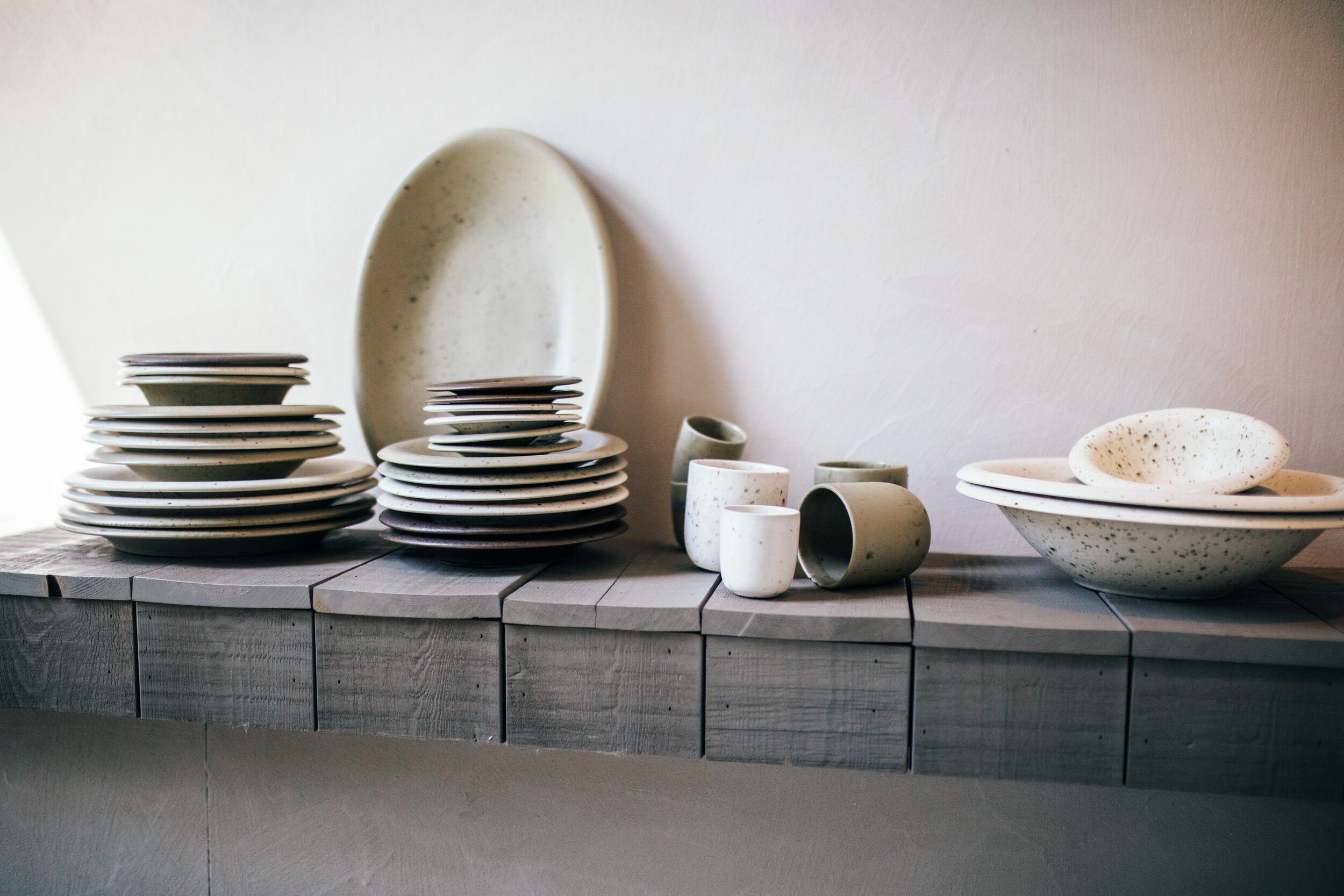 Керамическая овальная сервировочная тарелка POMAX Bosque ARCH-00150636 - Вид №6