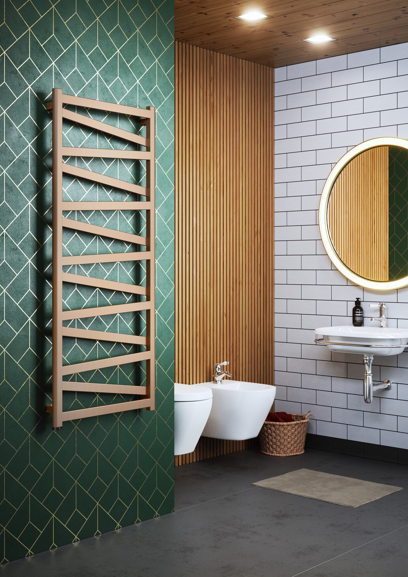 Полотенцесушители WZVPN123050 Vipera One Terma 3.47  - Вид №2