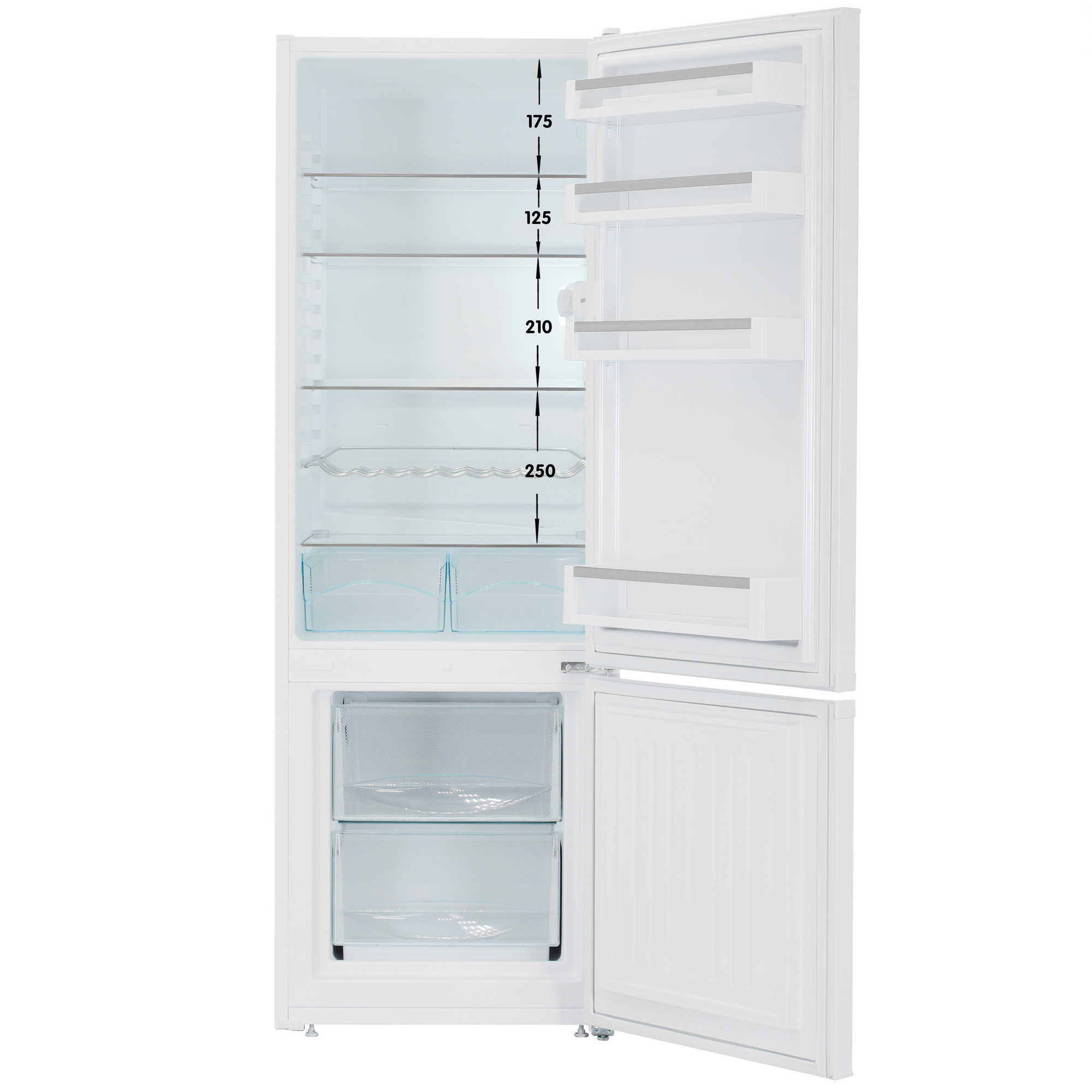 5457389 Холодильник с морозильником   Liebherr CUe 2831 белый STDN-0059667 - Вид №1