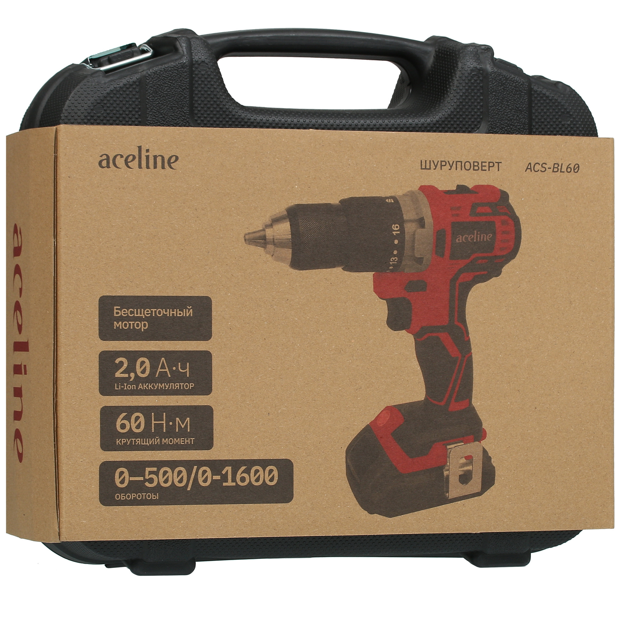 Шуруповерт Aceline ACS-BL60 5401802 STDN-0092762 - Вид №13