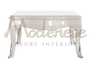 Деревянный квадратный журнальный столик