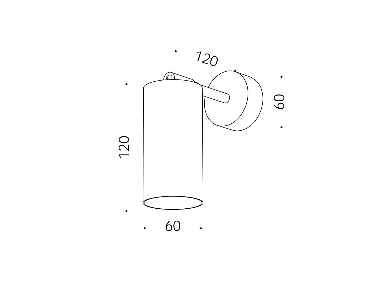 Алюминиевый настенный светильник / потолочный светильник Renzo Serafini стекло ARCH-00023846 - Вид №6