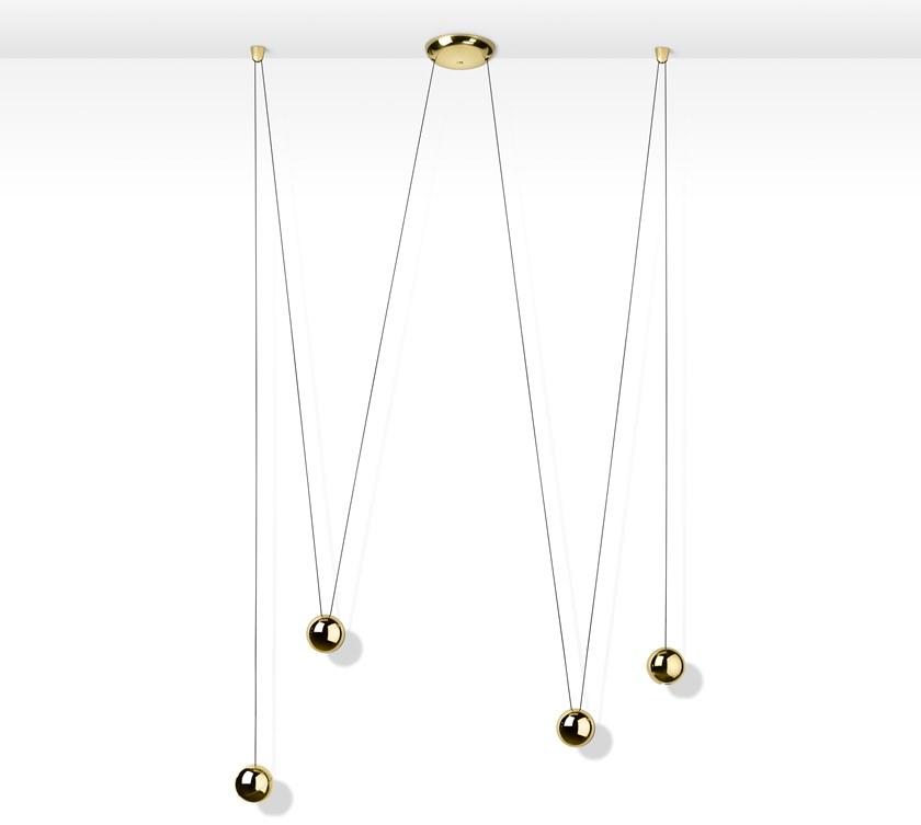 GHIDINI1961 Подвесной светильник из алюминия sun-id-1383888 - Вид №1