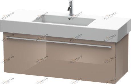 XL605408686 X-Large Тумбочка подвесная Капучино глянцевый лак Duravit