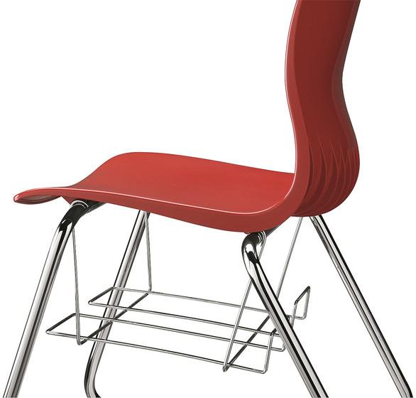 TALIN Штабелируемый пластиковый стул с санками Webby sun-id-1395492 - Вид №2