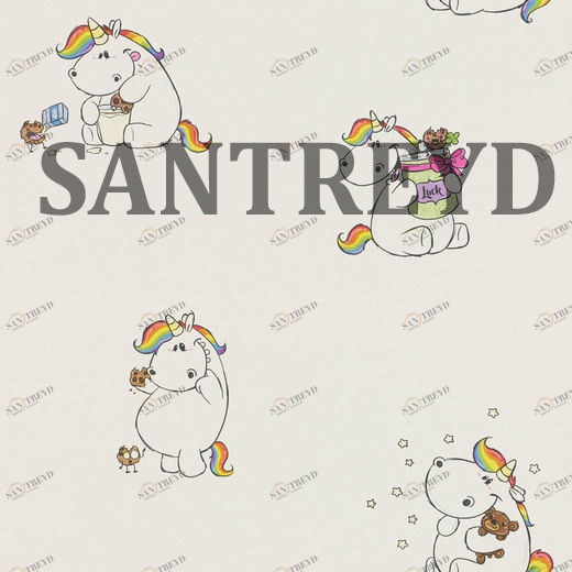 211900 Обои Rasch Pummeleinhorn