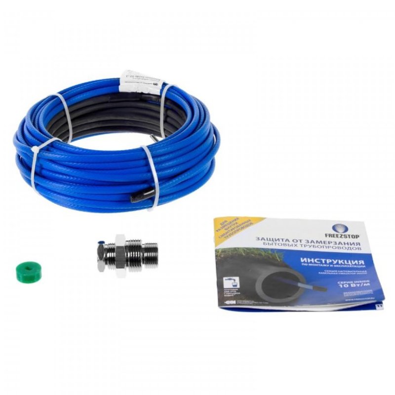 Кабель греющий ССТ Freezstop Inside 10м 10 Вт/м внутри трубы NEPTUN 4305110605000000 - Вид №1
