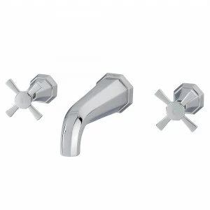 Traditional bathrooms ART DÉCO Waschtisch 3-Loch Mischbatterie Pr3171/bn