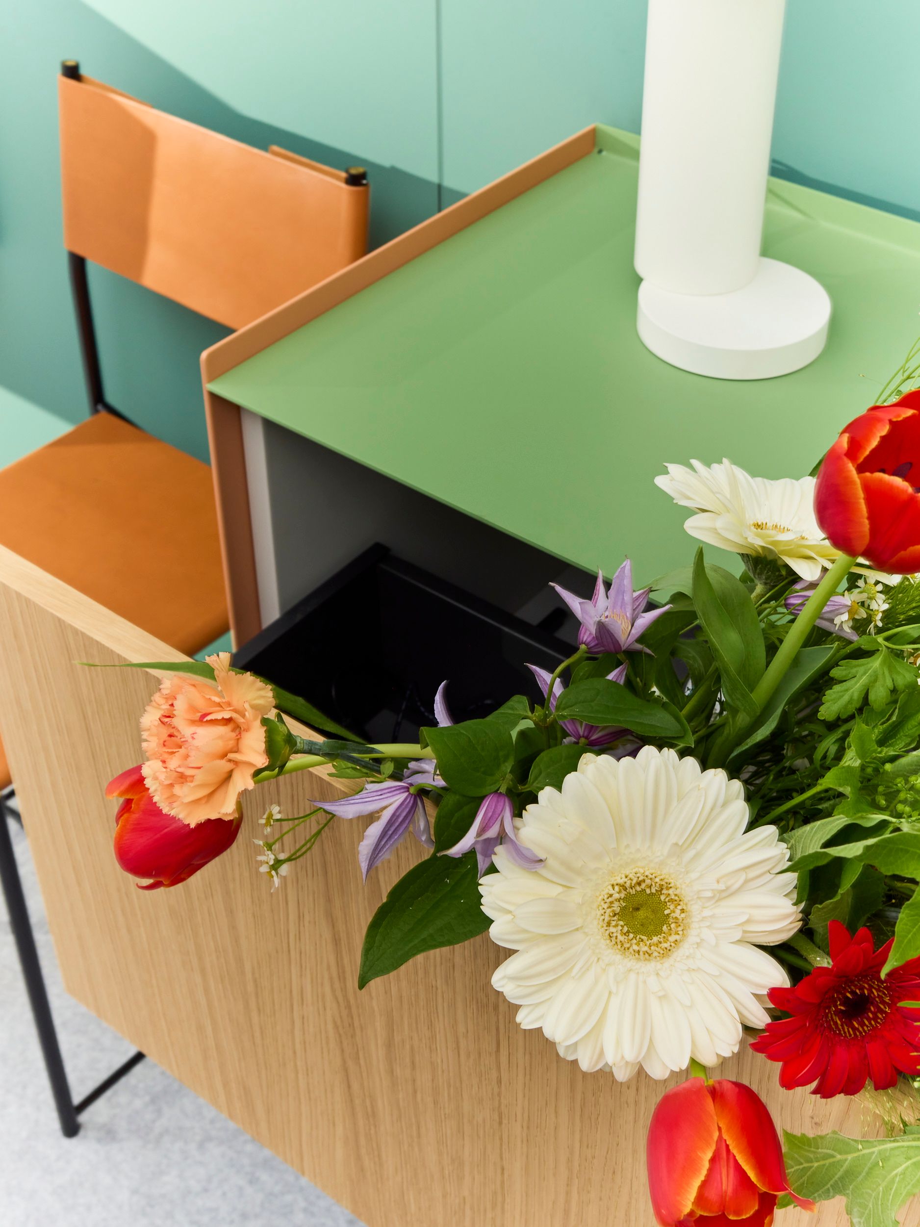 Деревянный подвесной шкаф с ящиками XILIA GRAVITY ARCH-00151835 - Вид №4