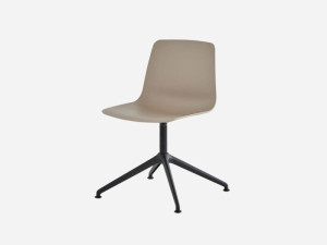 Вращающееся офисное кресло из полипропилена на насесте