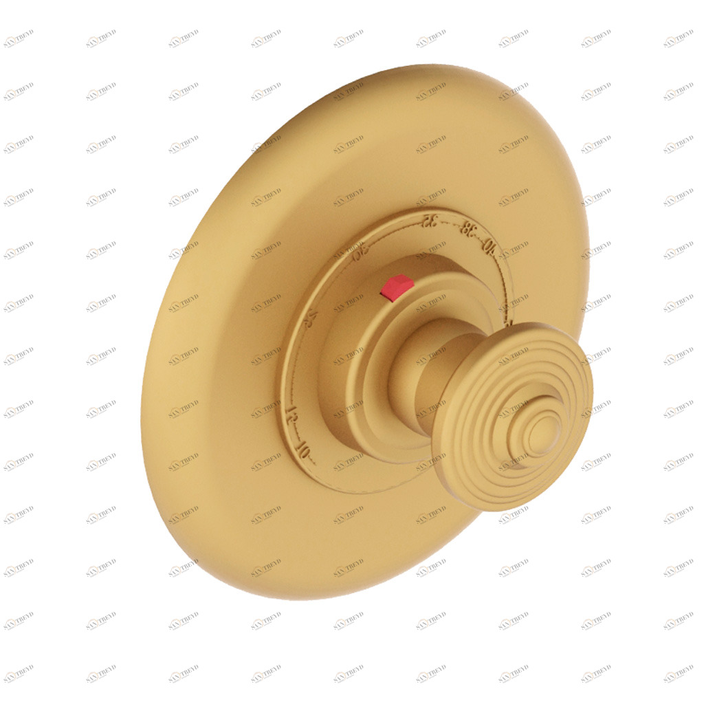 C39-2R1 C39-2R1 Комплект круглых накладок АЛИЗЕ КАННЕЛЕ Cristal & Bronze ALIZÉ CANNELÉ 