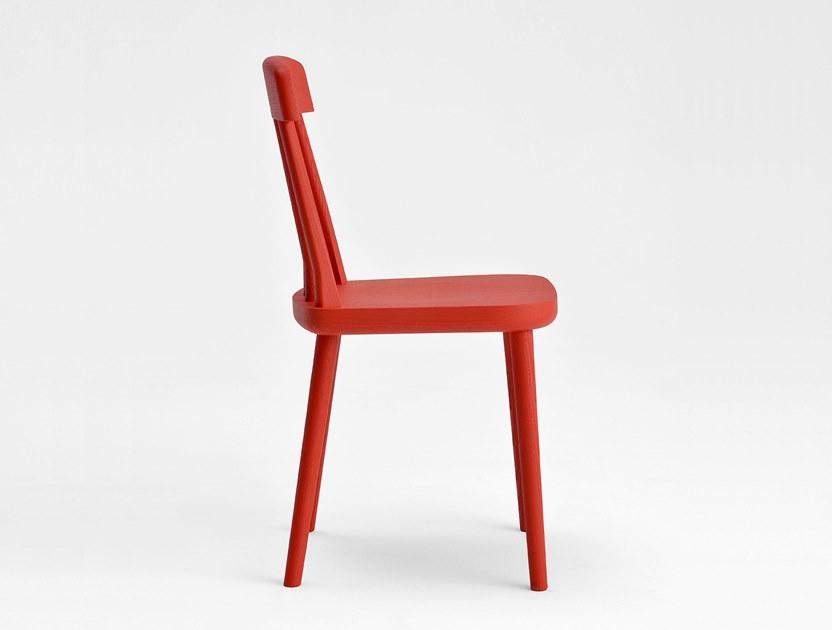 SIPA Стул из лакированного ясеня Cut sun-id-1379234 - Вид №1