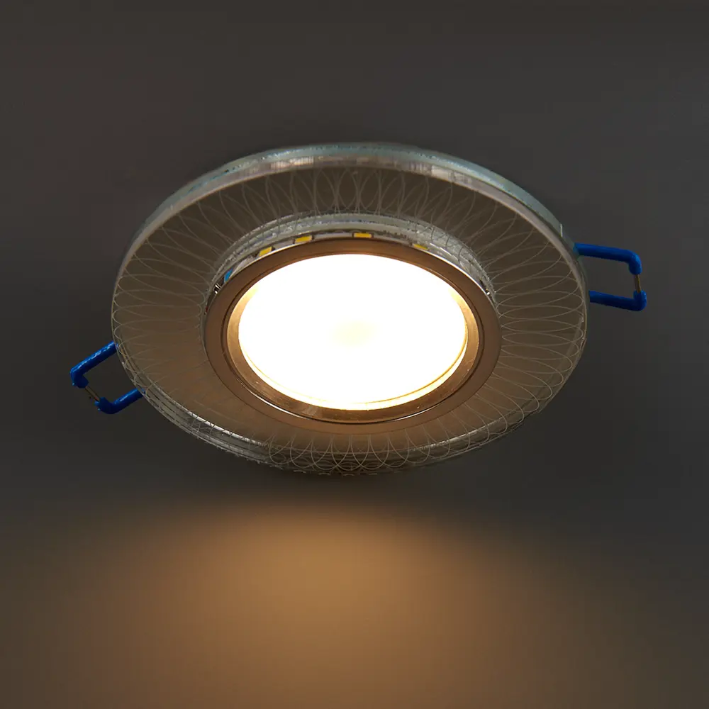 Светильник точечный встраиваемый DLS-L152 с LED-подсветкой под отверстие 65 мм, 1.7 м², цвет прозрачный 82644302 STLM-2130834 Fametto  - Вид №2