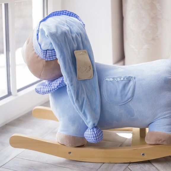 Качалка детская "Мишка" голубая COMFORTBABY  351334 Голубой Santreyd  - Вид №3