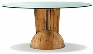 ESTEL GROUP Круглый стеклянный стол