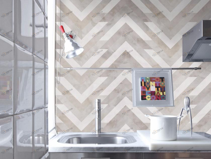 Inkiostro Bianco Геометрические обои sun-id-1370955