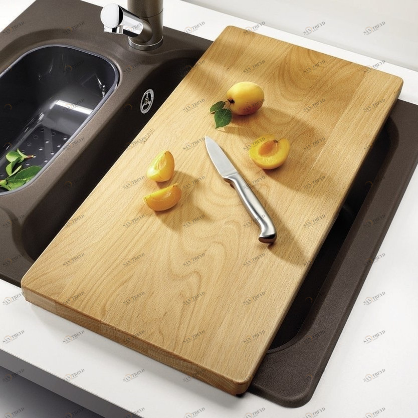 Разделочная доска бук 54 см Blanco 225362 Разделочные доски BLANCO