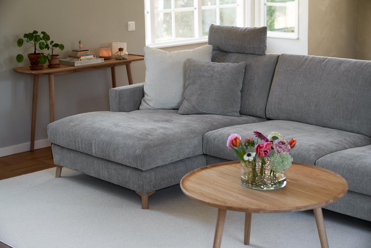 Диван Quattro угловой с левым модулем темно-серый SITS ДИЗАЙНЕРСКИЕ, QUATTRO 192298 Серый  - Вид №7