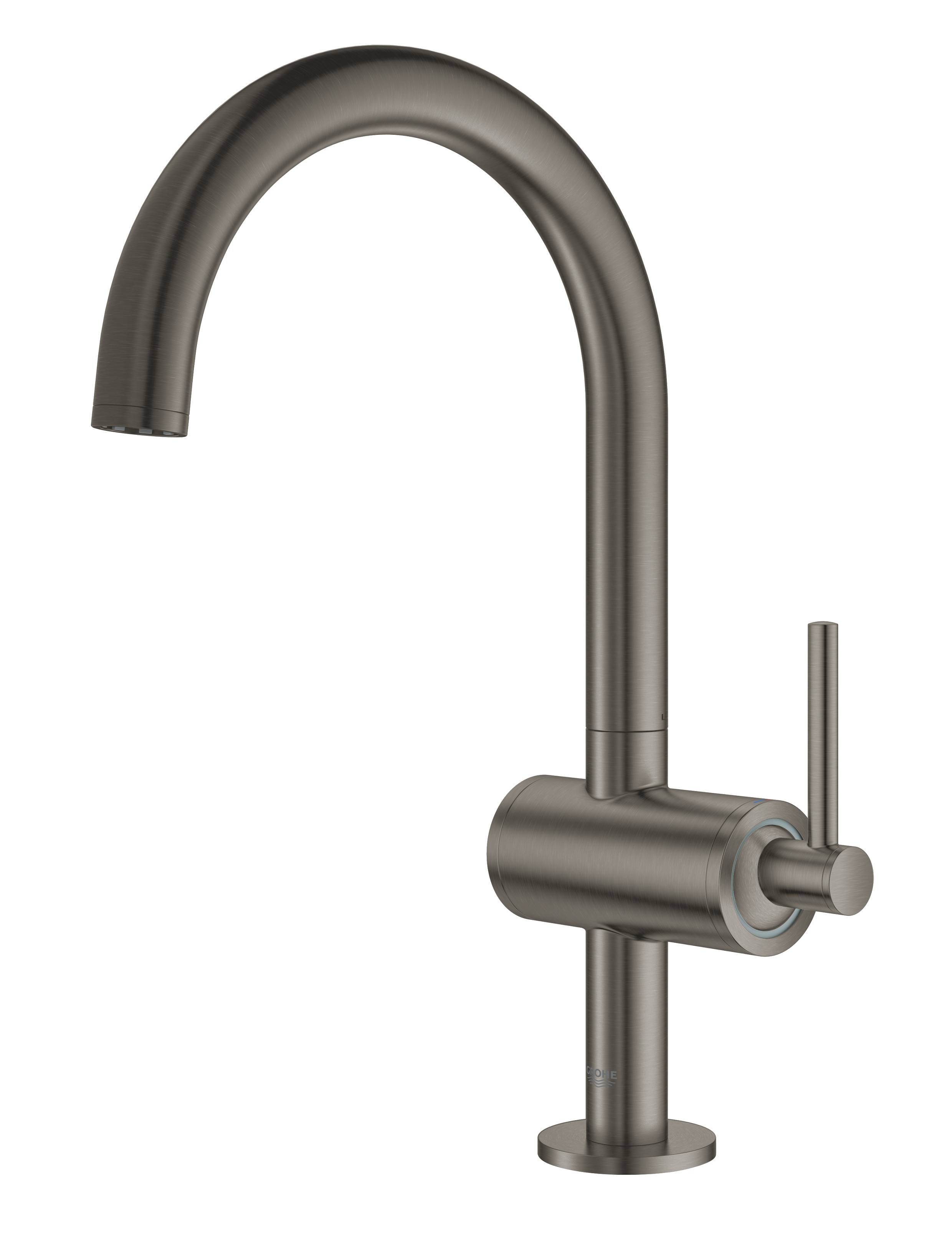 Смеситель для раковины GROHE Atrio New, темный графит (32042AL3) - Вид №1