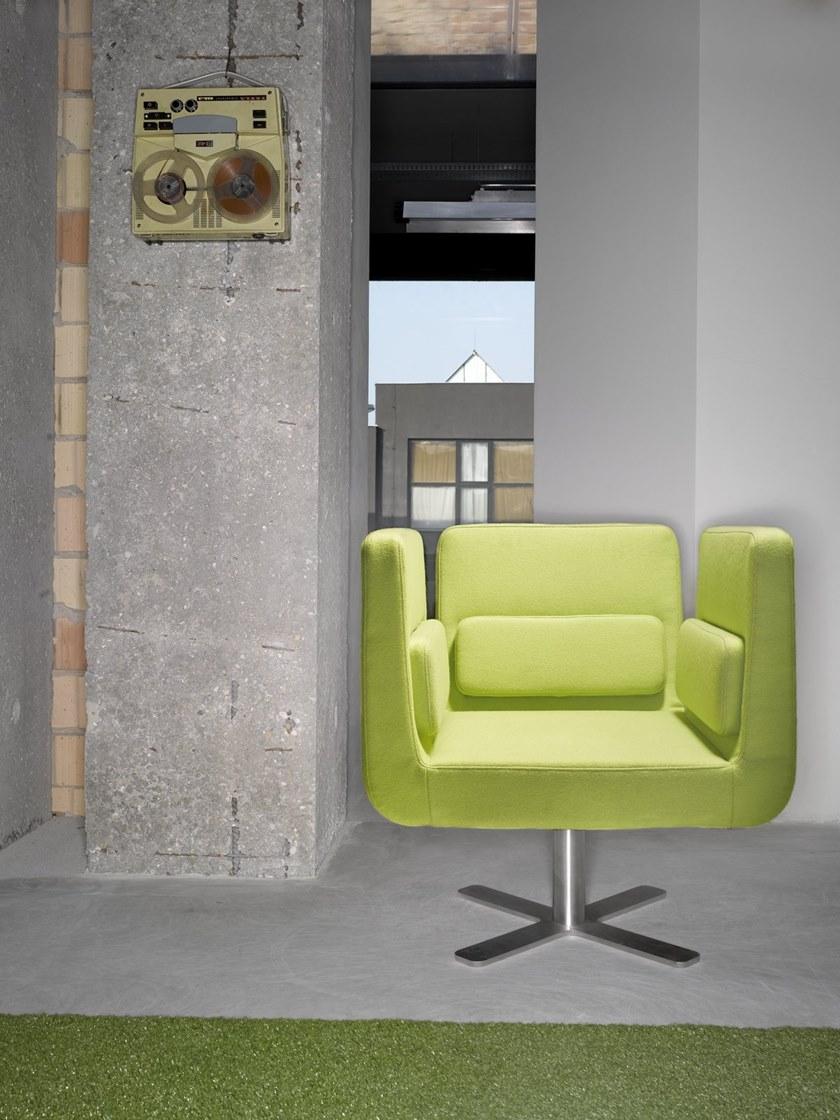 mminterier Вращающееся кресло из ткани с 4 спицами Amadeo sun-id-1385154 - Вид №1