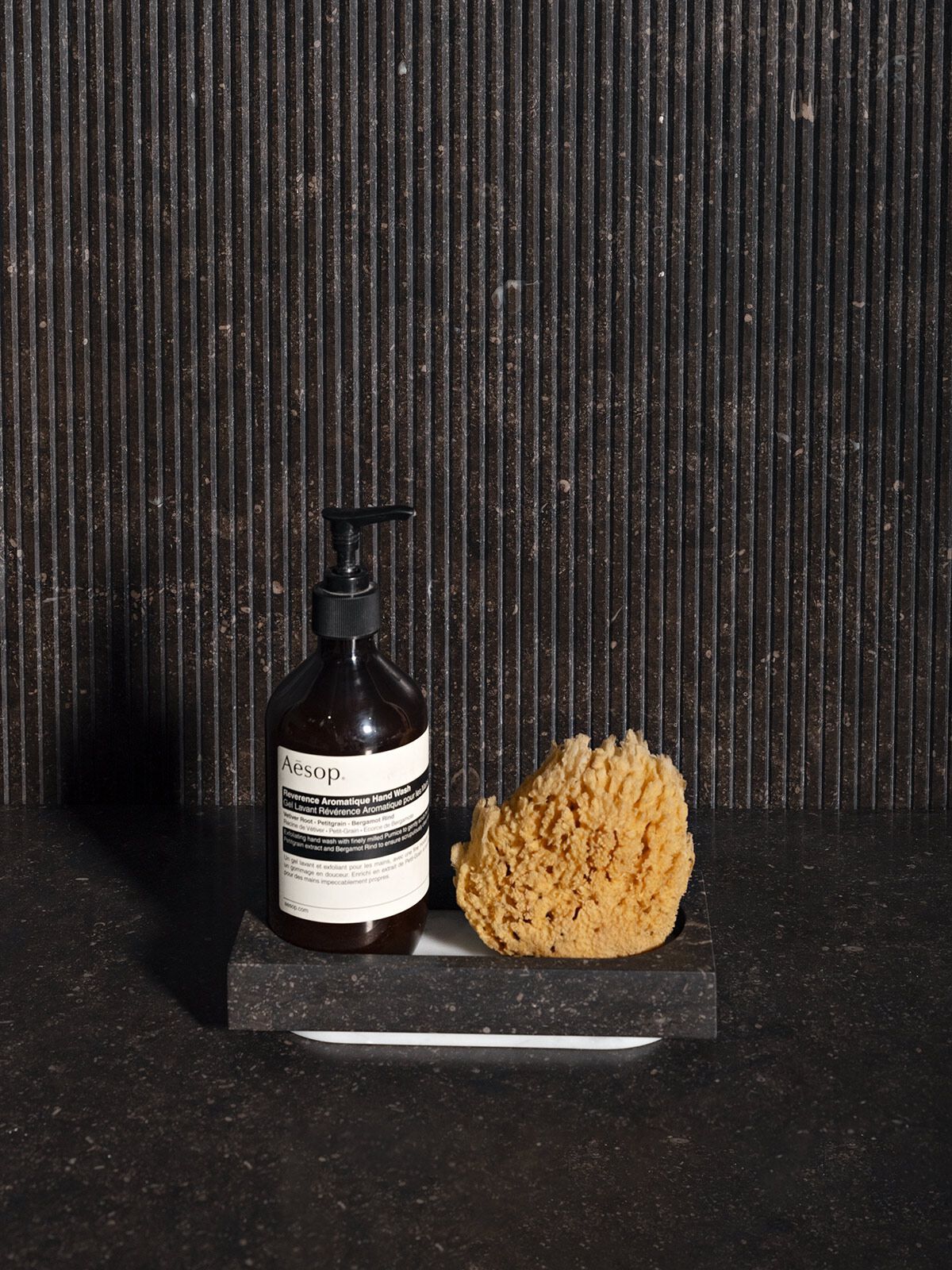 ARCH-00073210 Полка на борт ванны LUCE DI CARRARA элемент - Вид №3