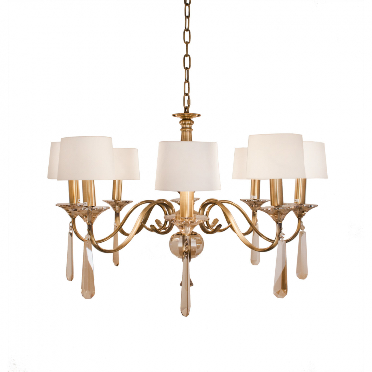 Люстра Charon латунь 5451 PUSHA ДИЗАЙНЕРСКИЕ, PUSHA 061497 Латунь  - Вид №1