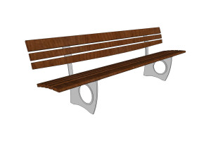 FSRT46 Скамейка Леда  Forms-surfaces