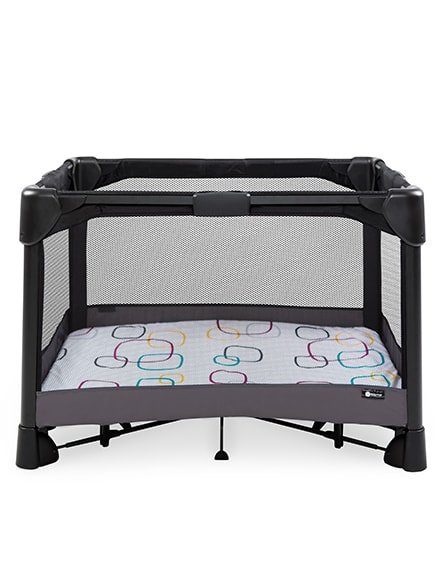 Наматрасник детский для нижнего уровня манежа мульти плюш Breeze 4MOMS  322285 Белый Santreyd  - Вид №1