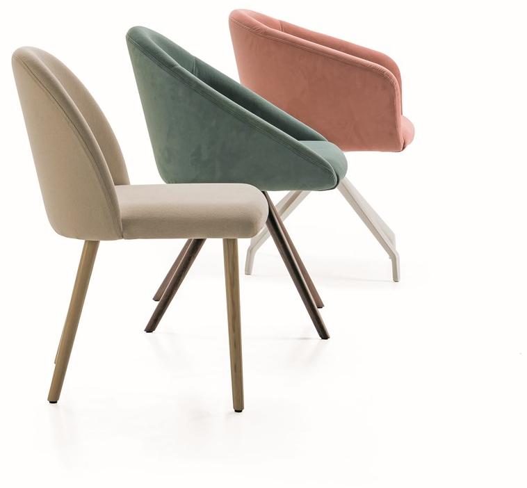 Luxy Стул из ткани Bloom 4blfn02, 4blfb04, 4blfc06, 4blfl02 - Вид №9