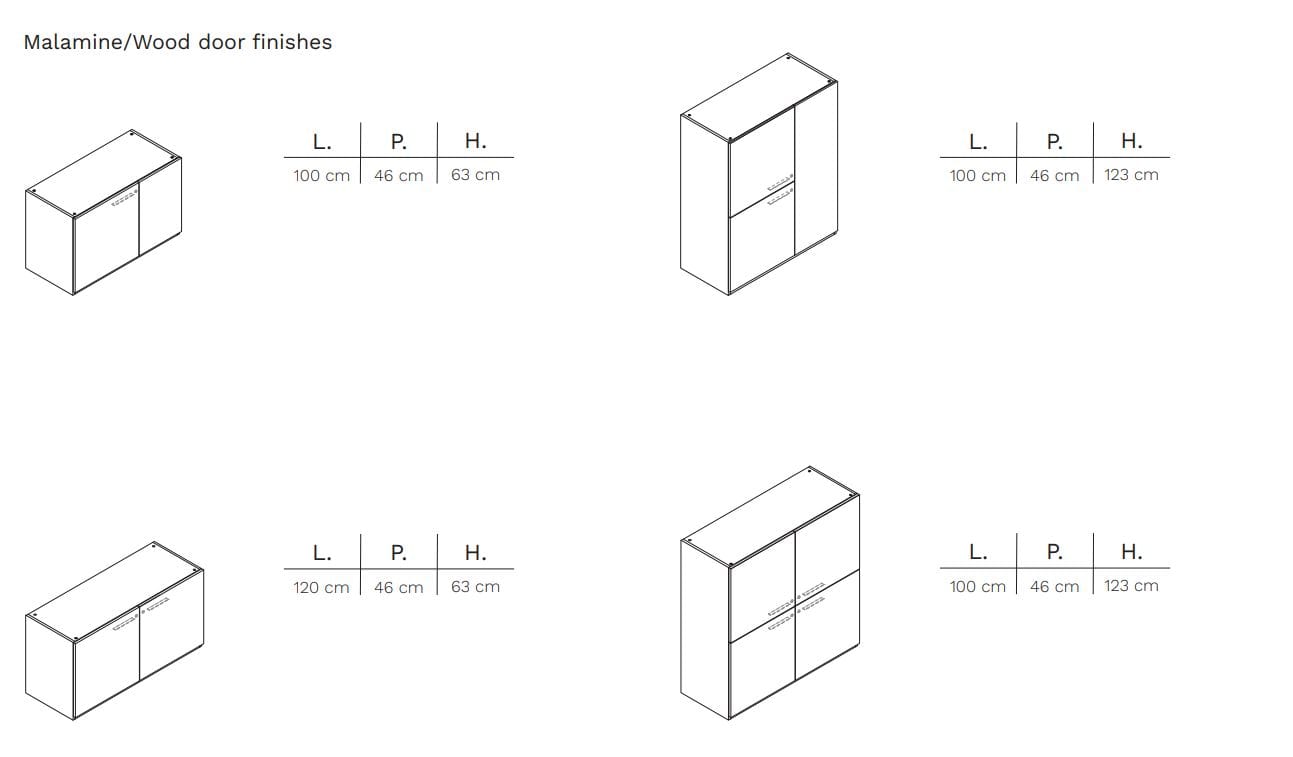 Запираемый офисный шкаф с распашными дверями FREZZA Madia ARCH-00136207 - Вид №21