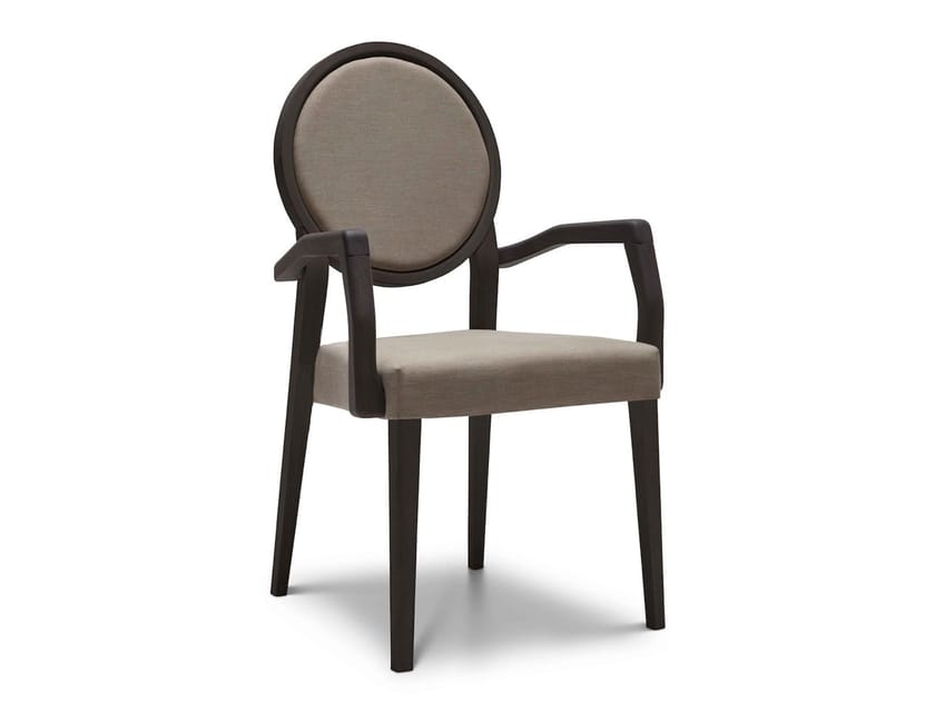 Штабелируемый медальон стул с подлокотниками Origins 1971 Medaillon ARCH-00085740