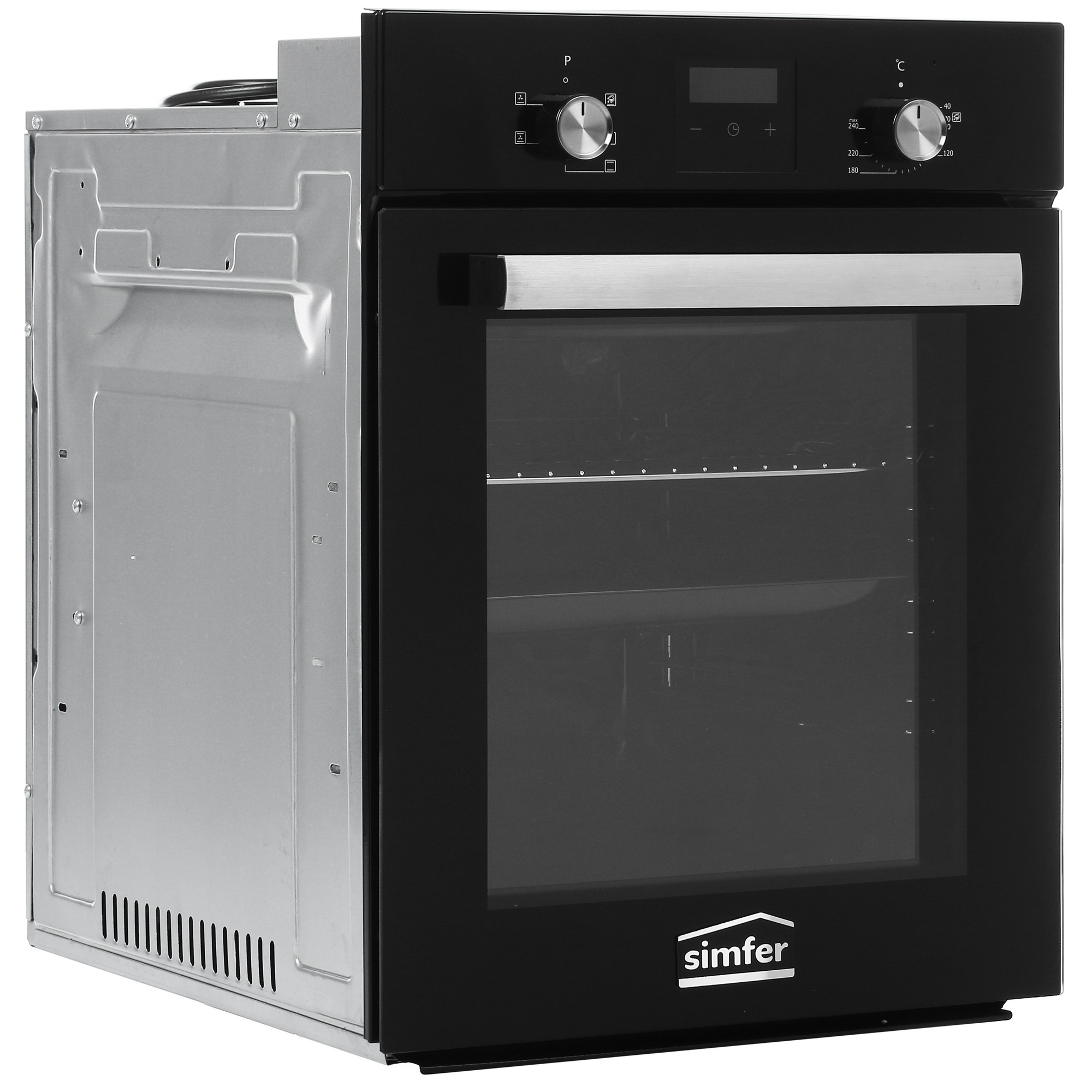 5346994 Электрический духовой шкаф Simfer B4EB56016 черный STDN-0008750 - Вид №1