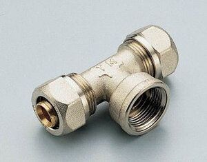 Тройник ВР 20х3/4"x20 TIEMME