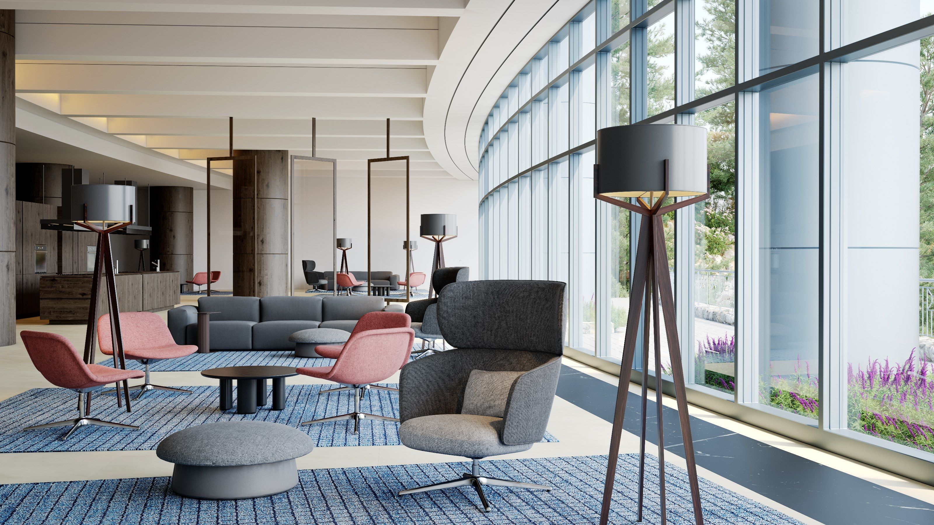 Тканевое кресло с подлокотниками Grado Design Beos ARCH-00077261 - Вид №19